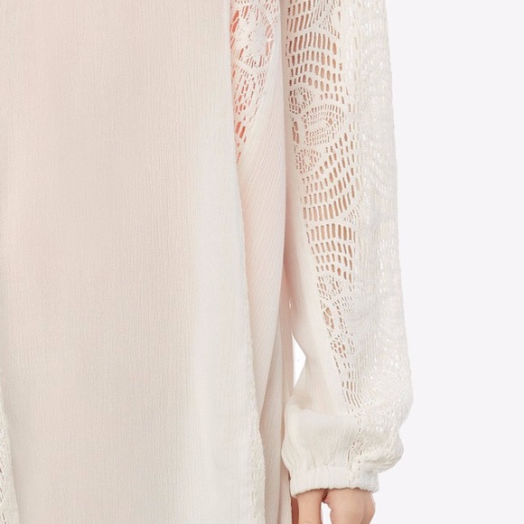 O'Neill Juniors' Lace Cut-Out Dress Cover-Up - Picture 2 of 4